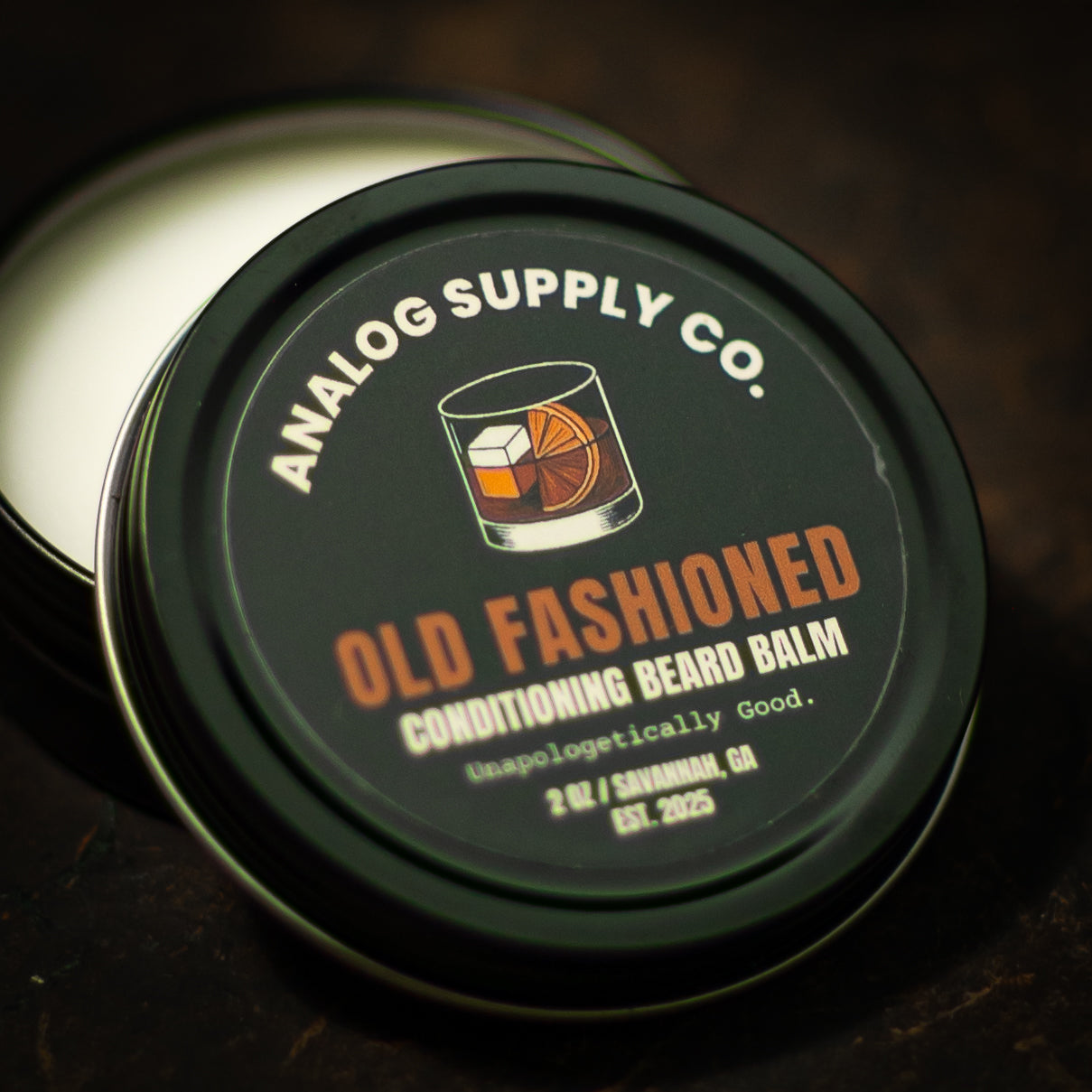 Old Fashioned Beard Balm | 2oz | Analog Supply Co. | All natural ingredients