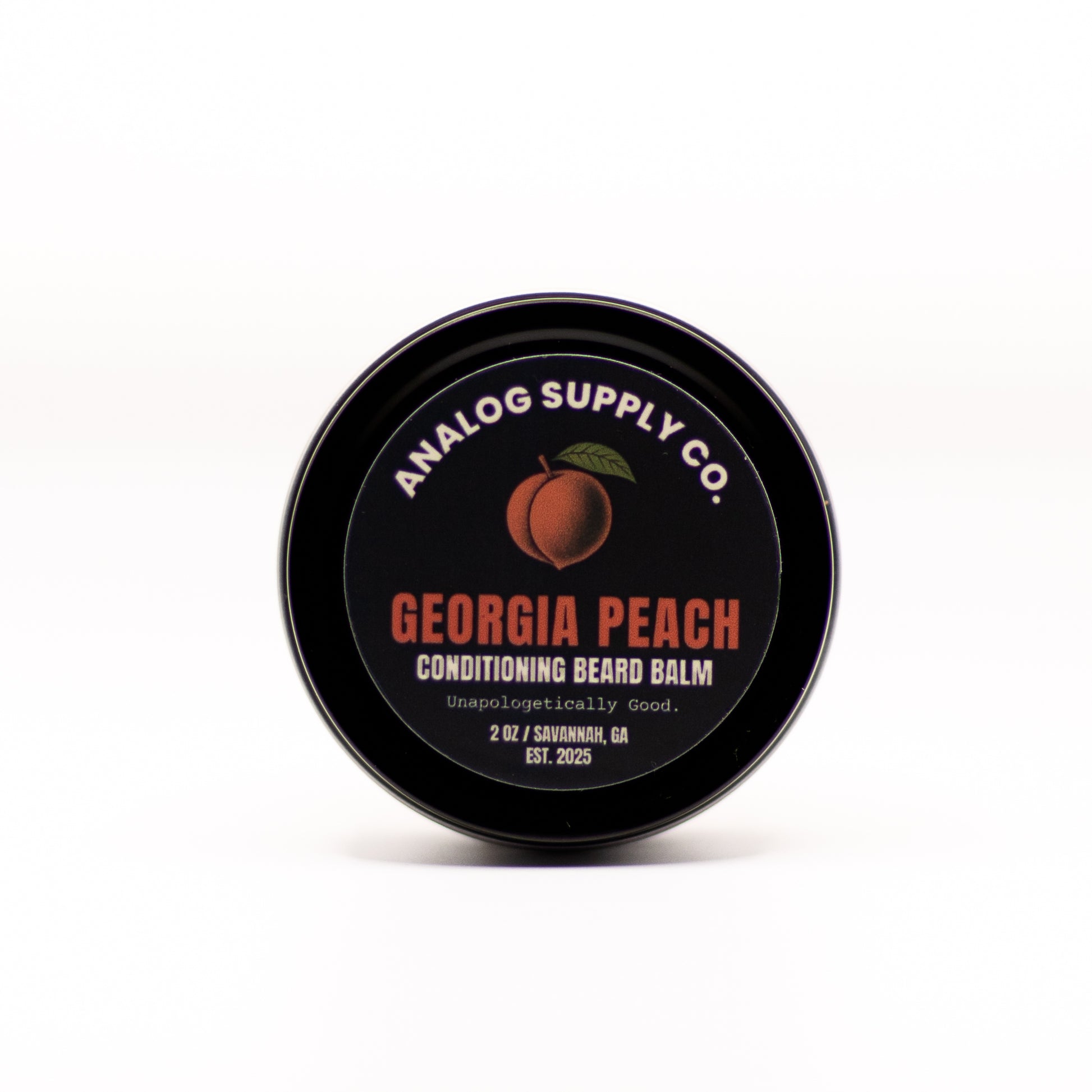 Georgia Peach Beard Balm | 2oz | Analog Supply Co. | All natural ingredients