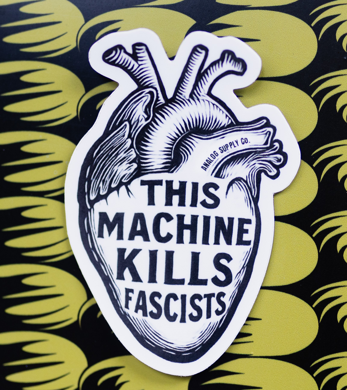 Analog Heart Sticker