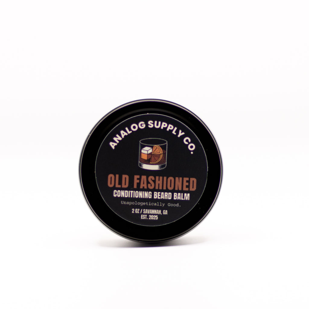 Old Fashioned Beard Balm | 2oz | Analog Supply Co. | All natural ingredients