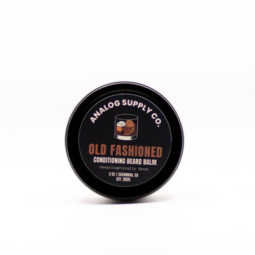 Old Fashioned Beard Balm | 2oz | Analog Supply Co. | All natural ingredients