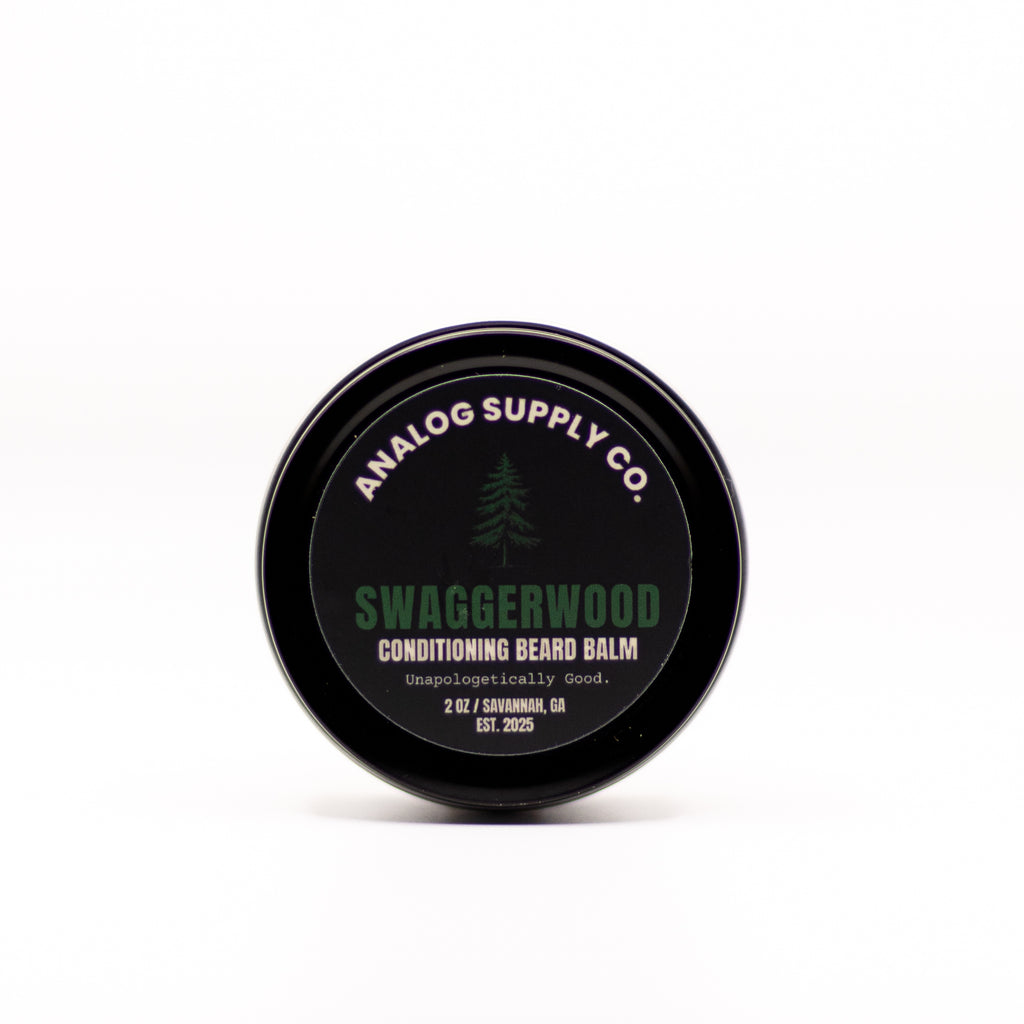 Swaggerwood Beard Balm | 2oz | Analog Supply Co. | All natural ingredients